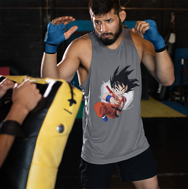 TANK TOP DRAGONBALL DBZ GOKU 8 Rozmiar S