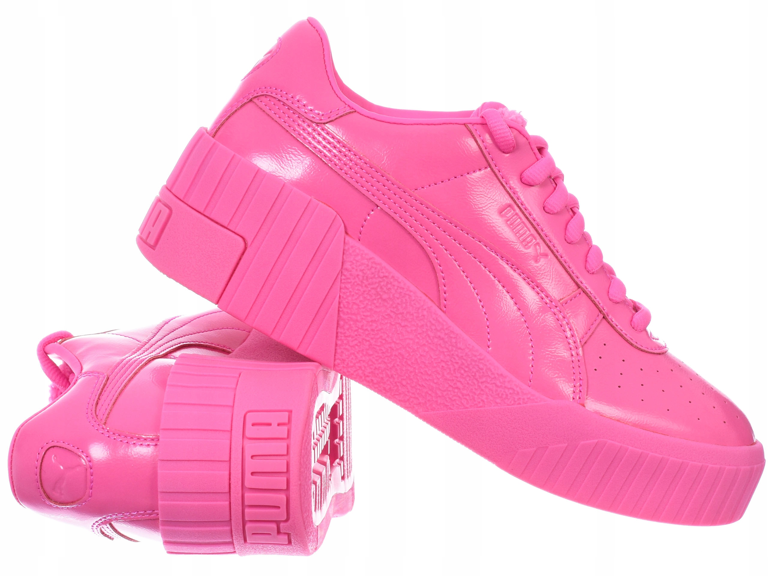 Boty Puma Cali Wedge 373904-01 tenisky růžové