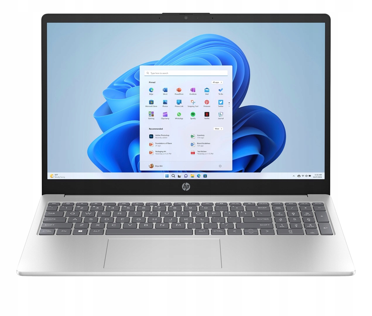 Laptop Hp 15-fc0217nw Ryzen 7 5825U 15.6"FHD 300nits Ag 16GB DDR4 SSD512 Rx