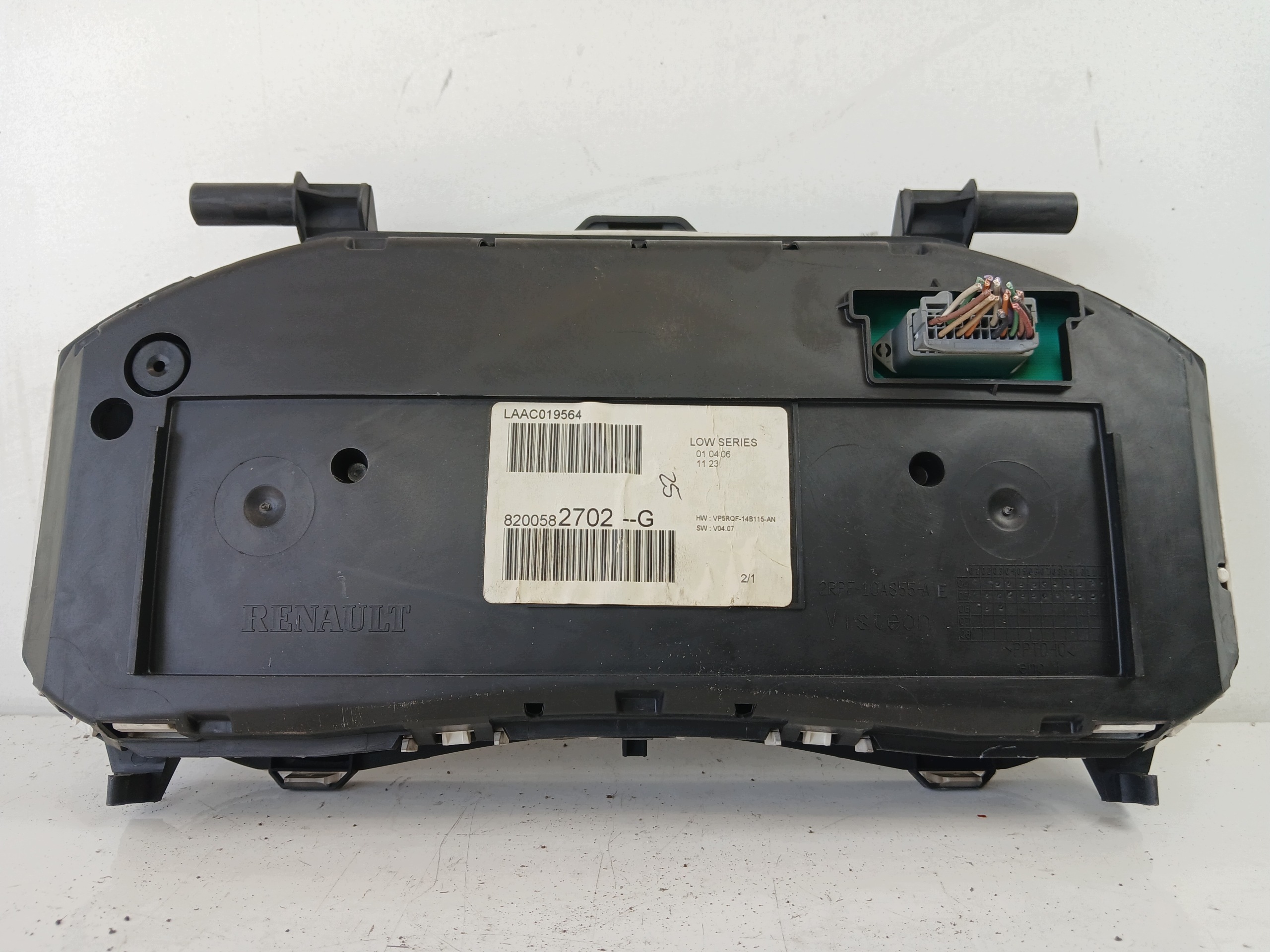 RENAULT CLIO III 1.5 DCI dials dials 8200582702G