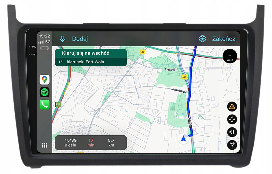 Vw Polo Rádio Navigace Android TS20 12GB/256GB 2K Qled