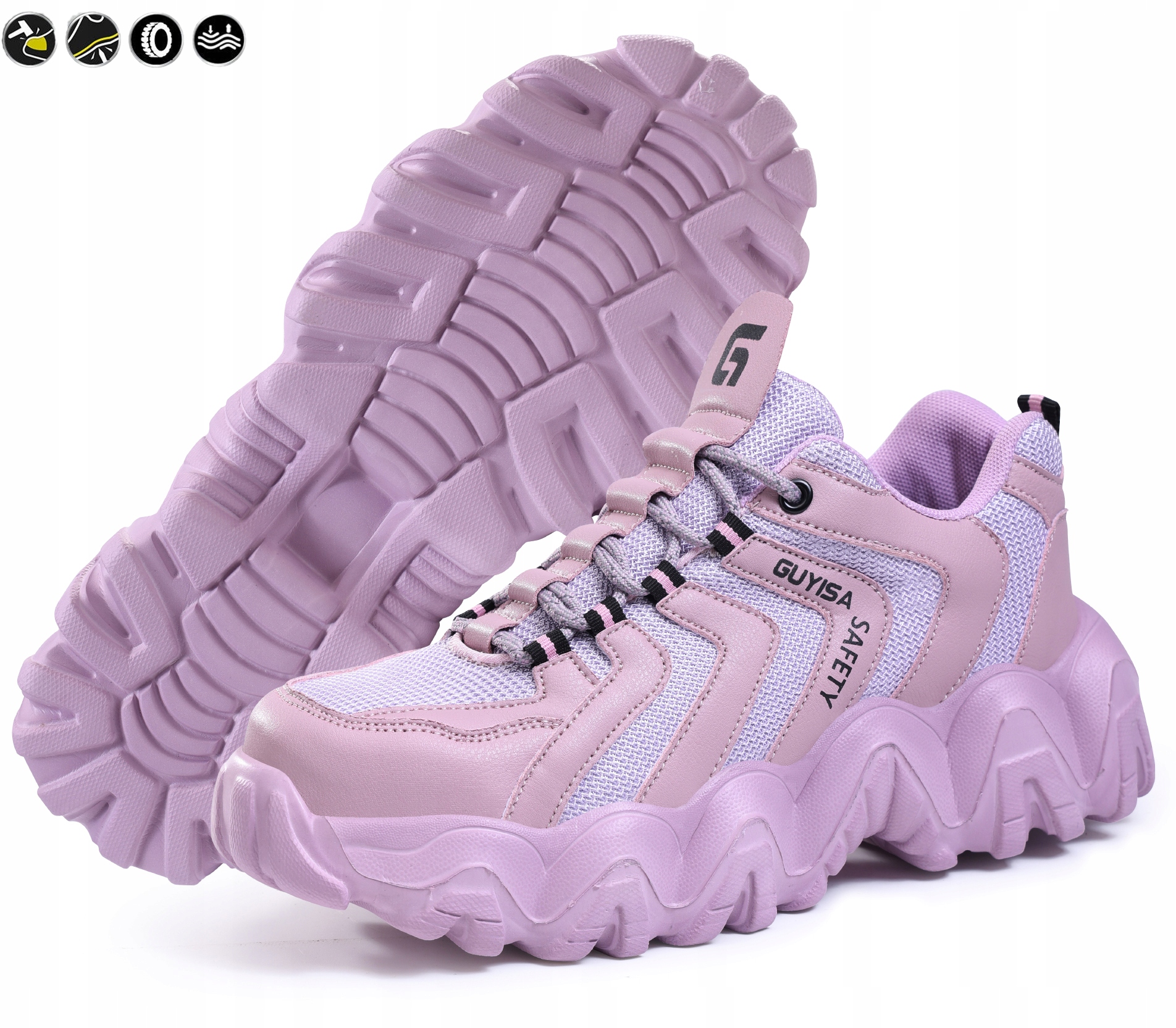 NOWA BUTY ROBOCZE DAMSKIE LEKKIE półbuty BHP z noskiem 40