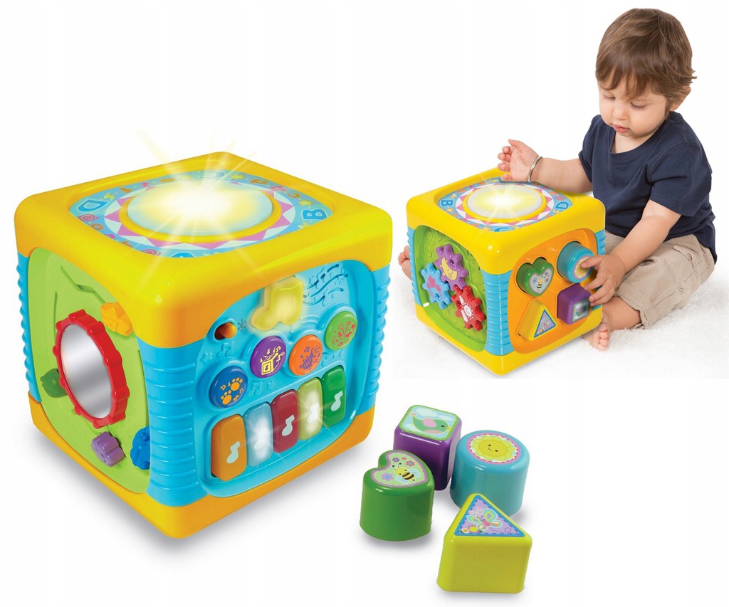 

Smily Play Centrum Zabawy Kostka Edukacyjna Uczy