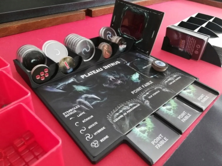 Nemesis Organizer karty intruzów żetonów Prezent Producent PrintYourFun