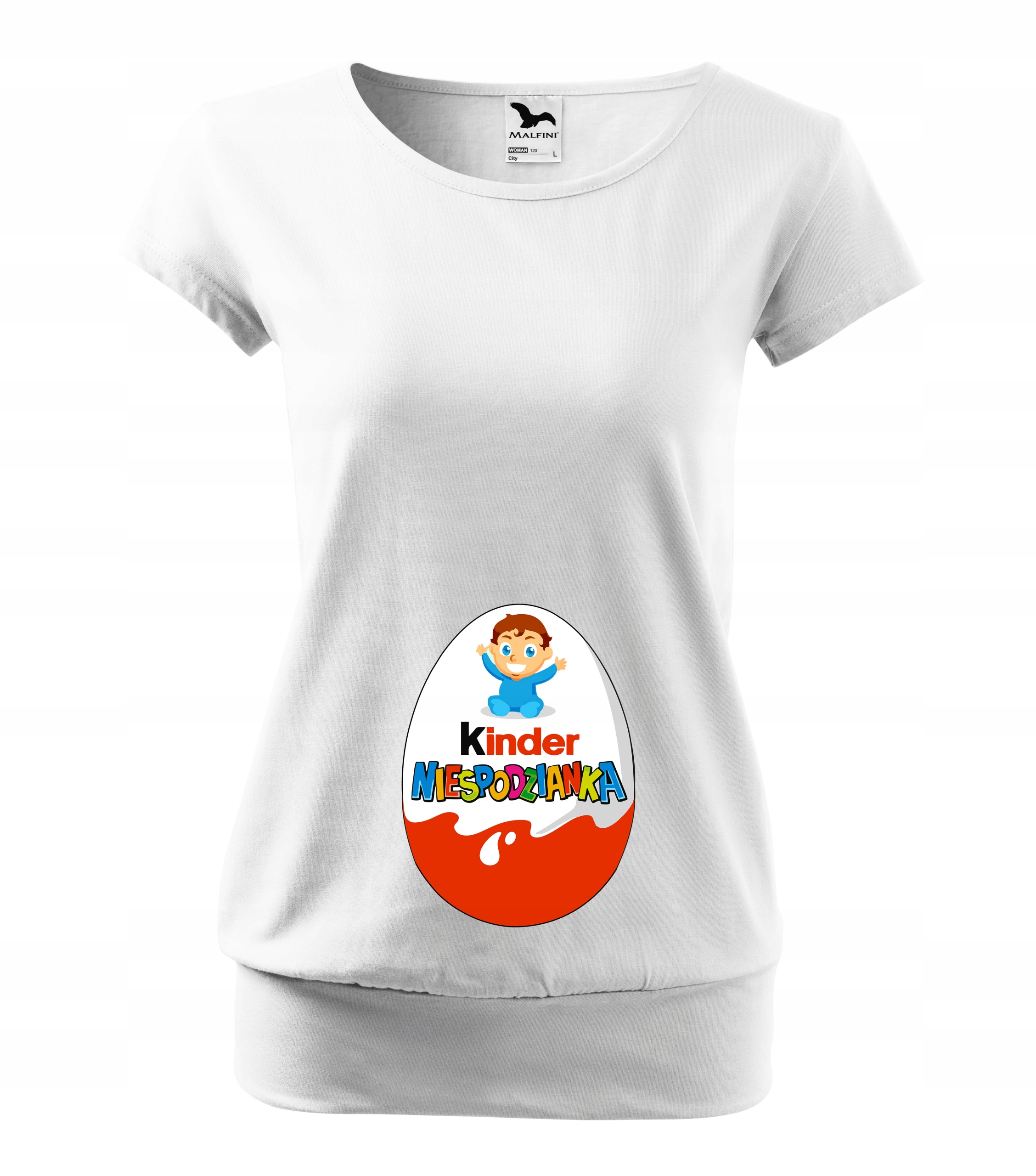 KOSZULKI DLA MAMY CIĄŻOWE Z NADRUKIEM SUPER WZORY!