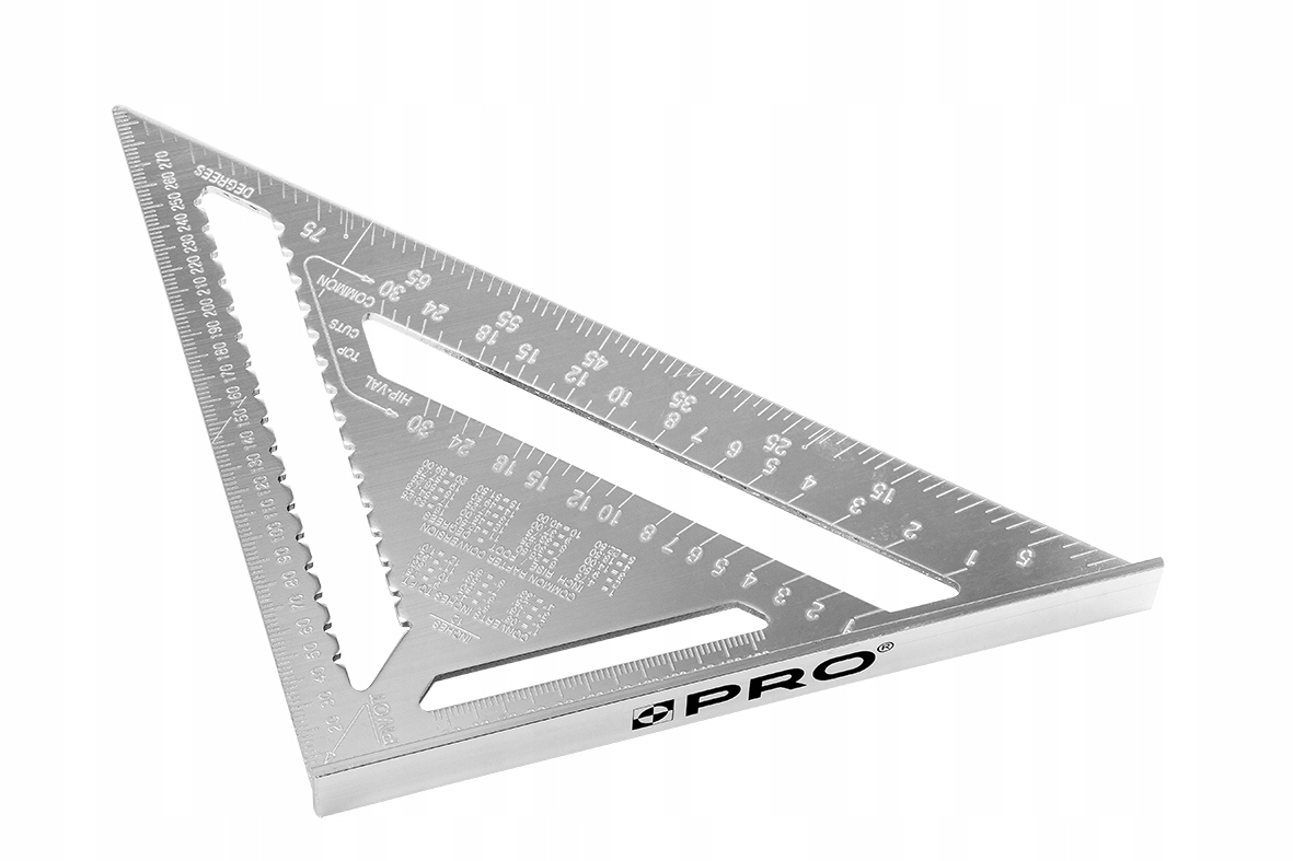 

Pro Kątownik Stolarski Aluminiowy z Podstawą 300mm
