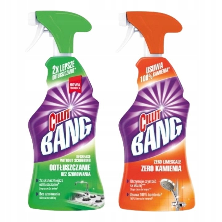 

Cillit Bang Odtłuszczacz Zero Kamienia 750ml x2