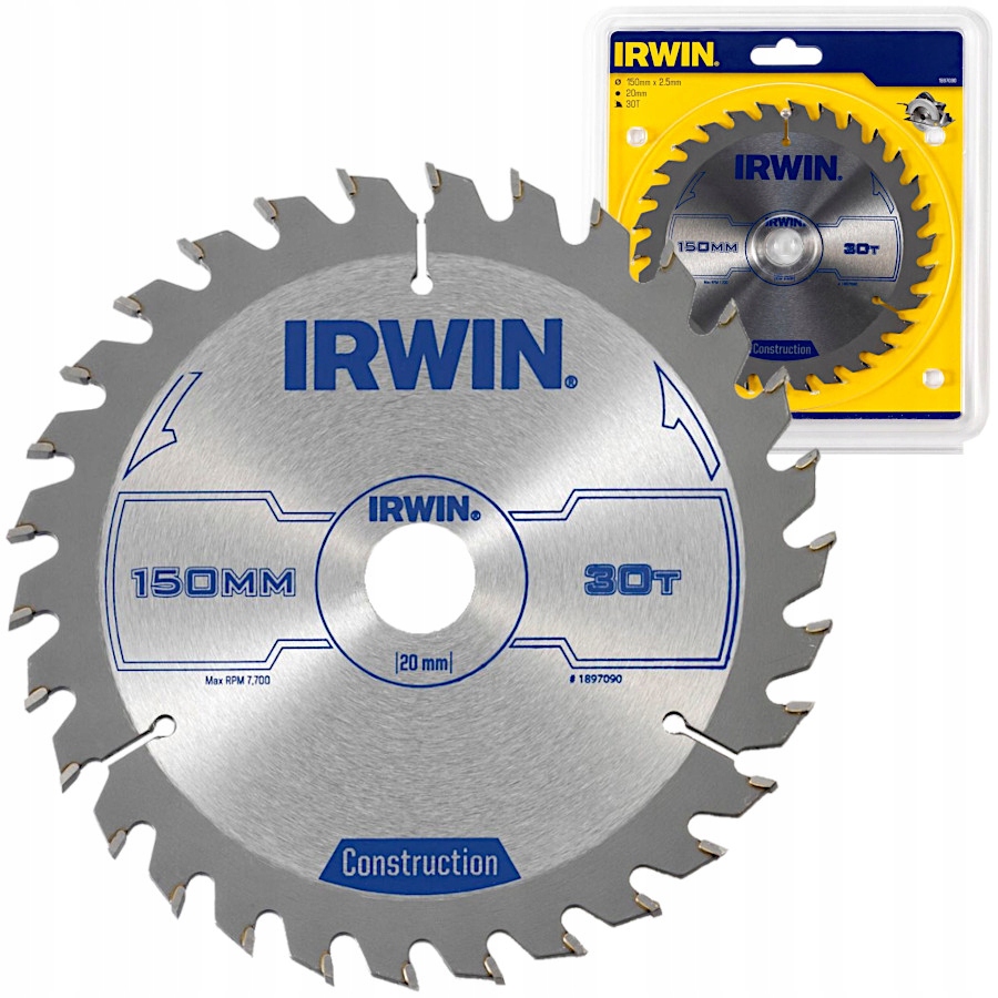 

Irwin Tarcza budowlana do drewna 150mm x 20mm 30z