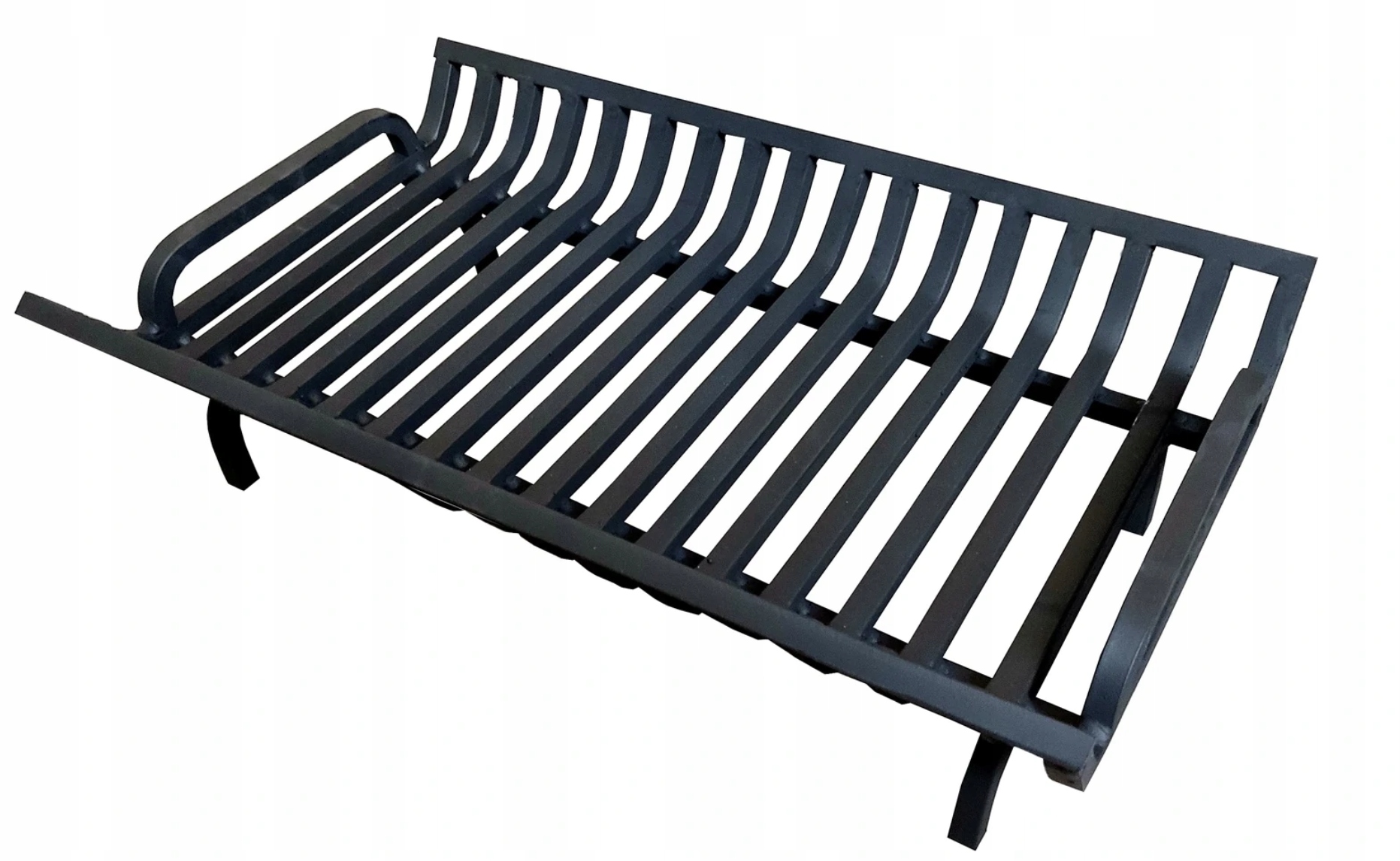 Stojanový rošt 45x30 cm, ohniště na grilování krbu, rožeň do kuchyně na dřevo