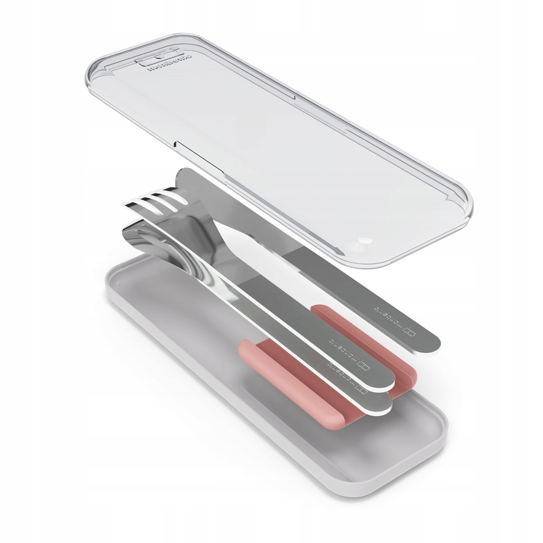 

Sztućce zestaw Monbento Slim Box Flamingo