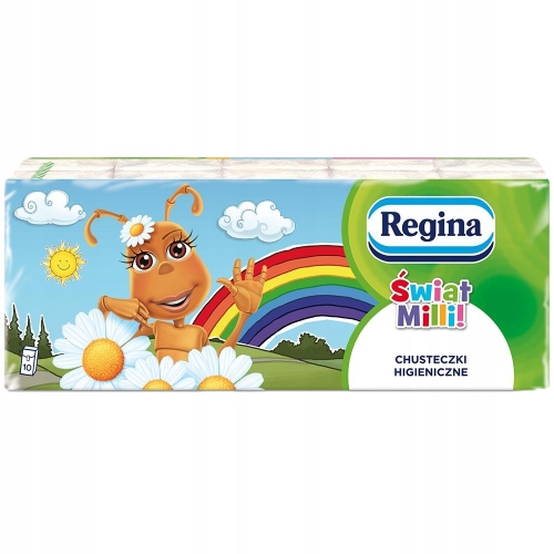 

Deli Regina Chusteczki Higieniczne Świat MILLI