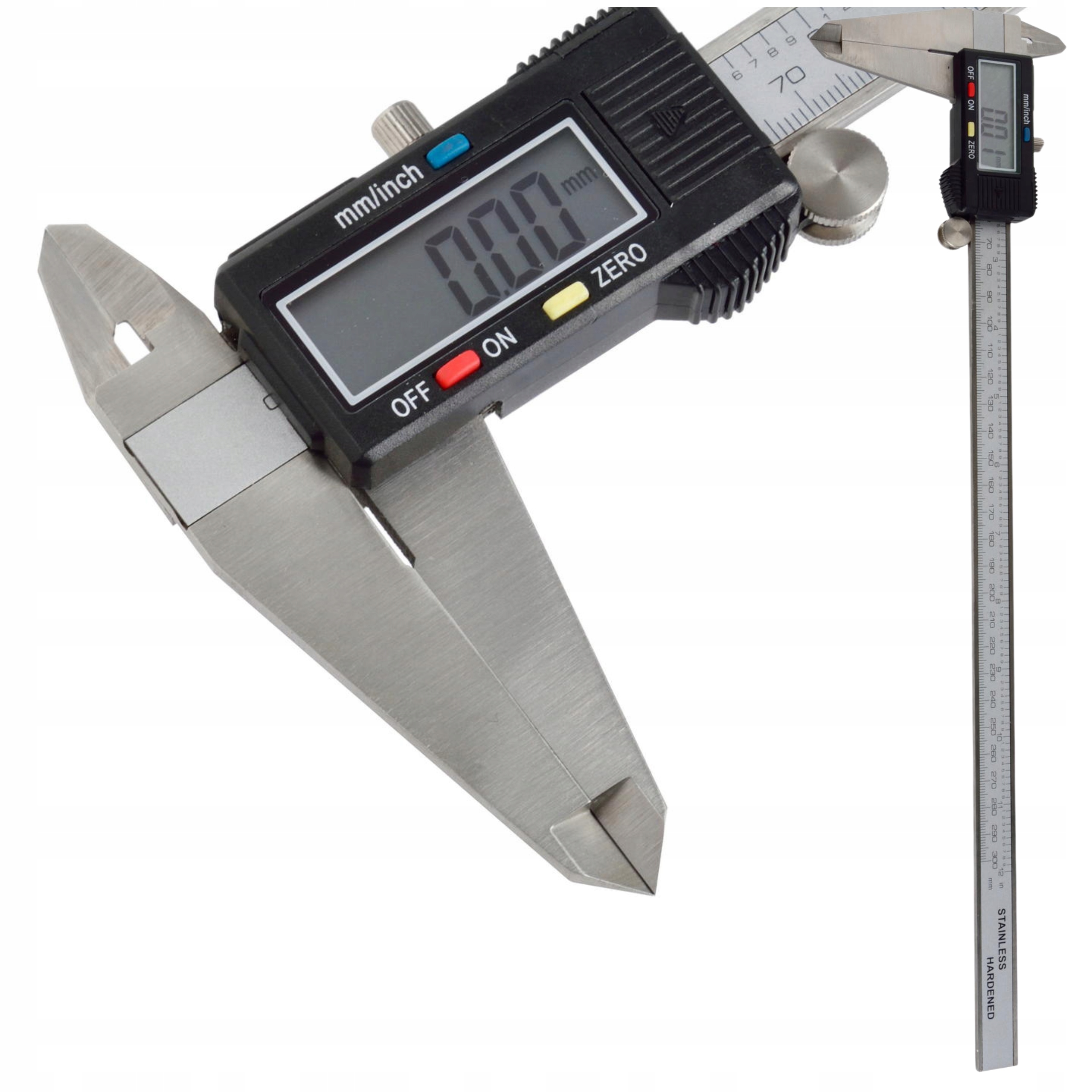 SUWMIARKA ELEKTRONICZNA DWUSZCZĘKOWA 0-300mm 0.01mm PLUS ETUI GEKO Kod producenta g 01494