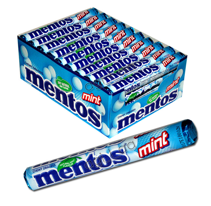 Mentos Mint Drażetki 40 rolek W Cenie!!!