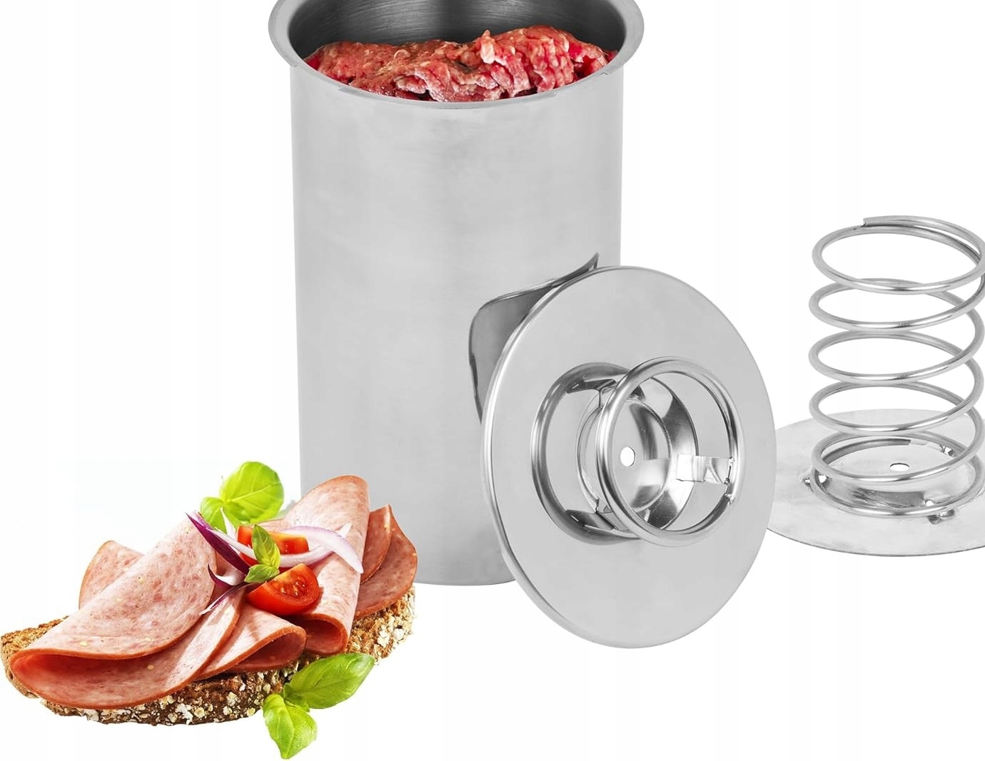 SZYNKOWAR STALOWY 1,5 KG DO DOMOWYCH WĘDLIN PASZTETÓW WEGE DAŃ