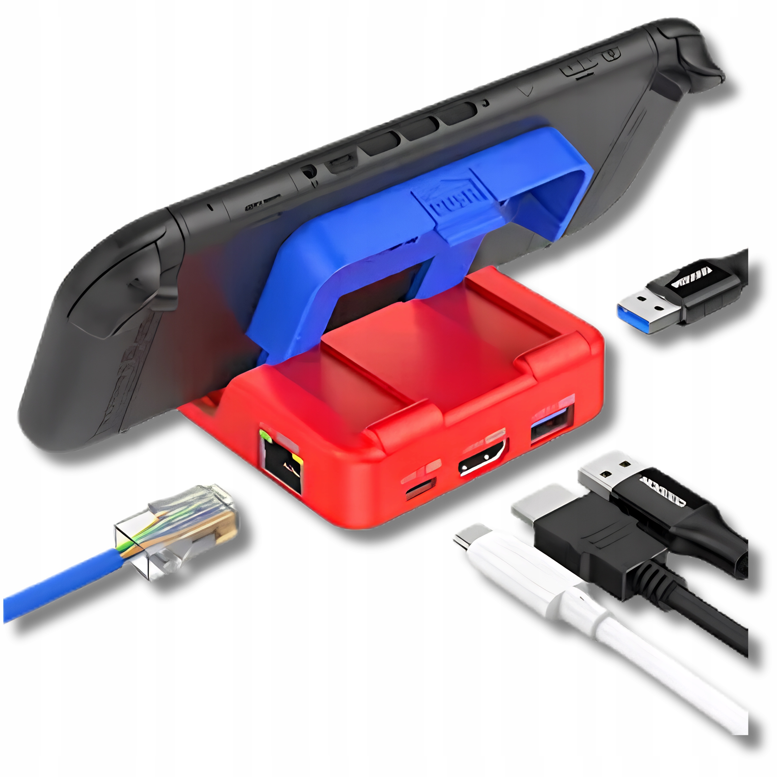Stacja Dokująca do Nintendo HDMI 4K LAN PD 100W USB 3.0 MOGOOD