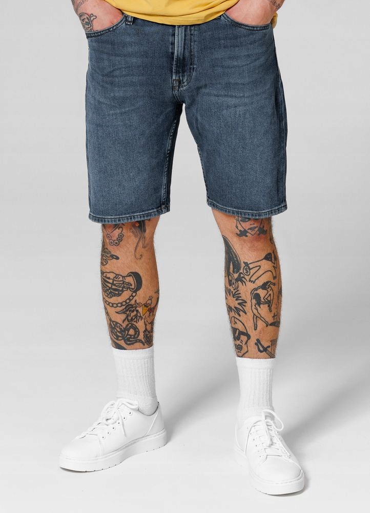 Pánské džínové šortky Pitbull Medium Wash Highlander Kraťasy Jeans