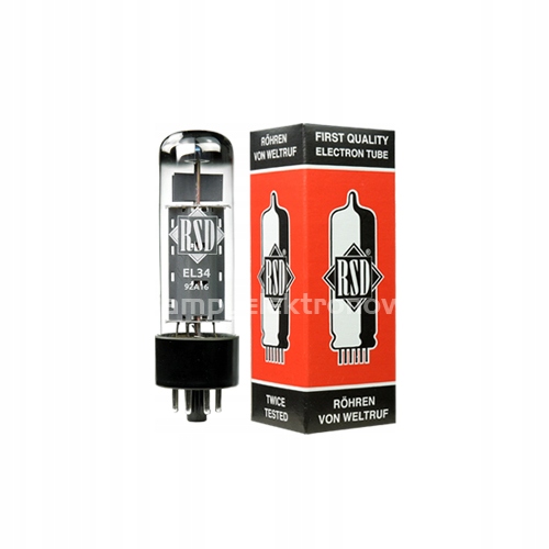 EL34 Rsd 1 ks bez výberu