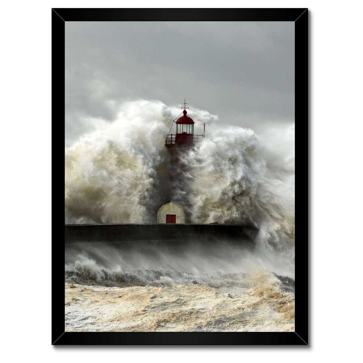 Plakáty v rámu 30x40 Maják Storm