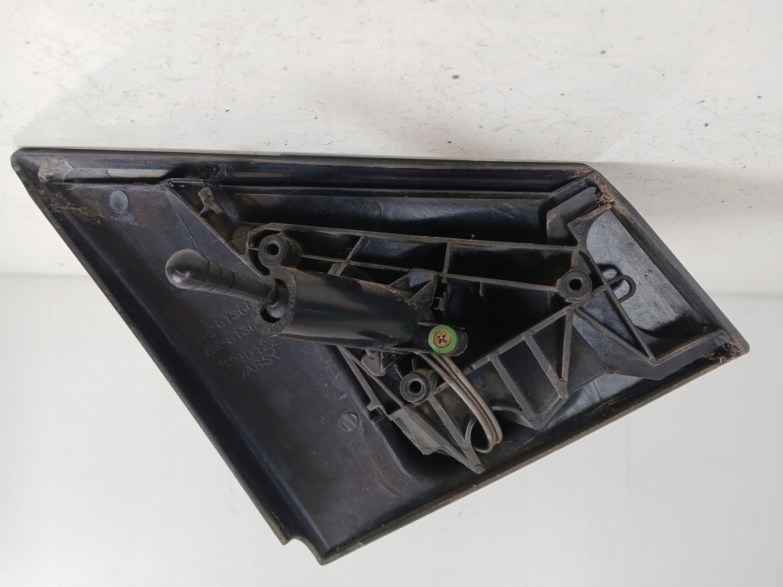 RENAULT CLIO III mirror left manually black,