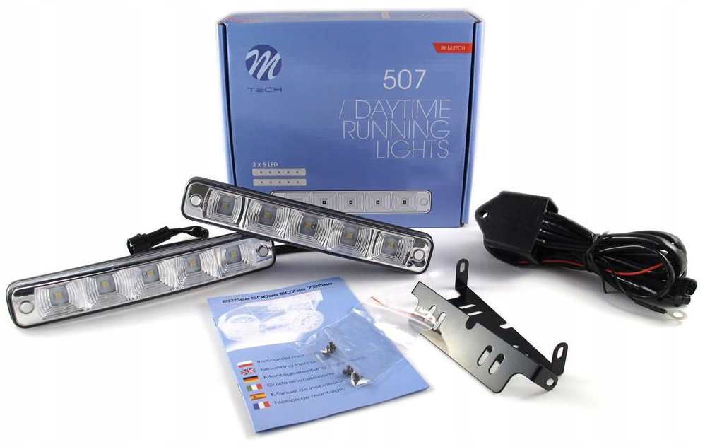 Dzienne Światła Lampy DRL Homologacja LED 507 MOC Producent części M-Tech