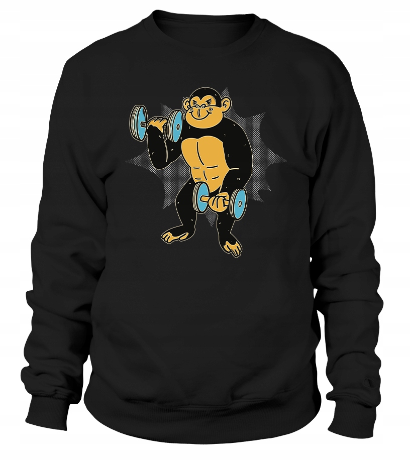 Dámská tréninková Mikina Monkey, velikost 2XL, černá