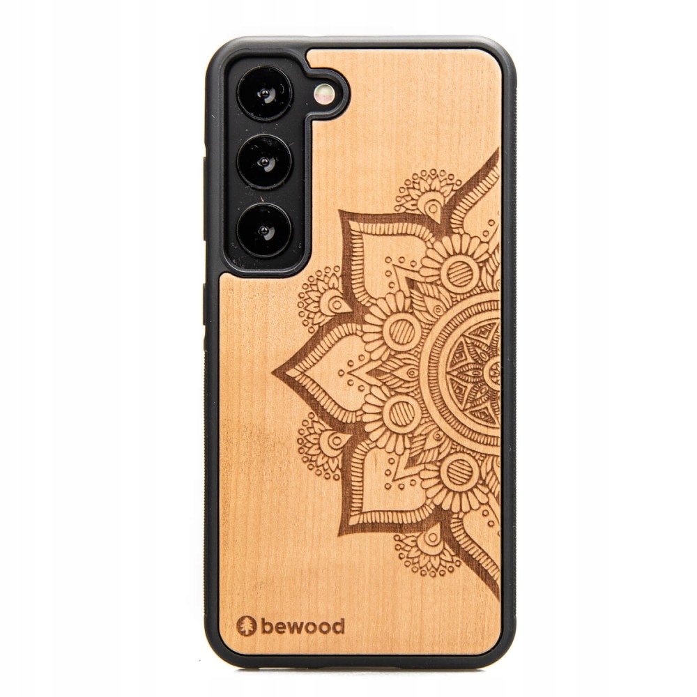 Dřevěné Pouzdro Bewood pro Samsung Galaxy S23 Mandala Jabloň