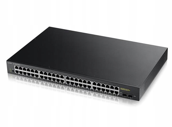 ZyXEL GS1900-48HP, 48p (48Gigabit RJ45 2 Sfp,), IPv6, WebManaged, PoE…
