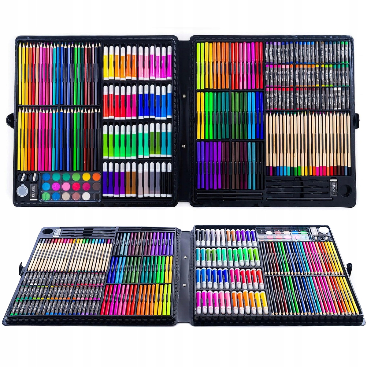 ZESTAW ARTYSTYCZNY DO MALOWANIA + WALIZKA 288 el Kolor Wielokolorowy
