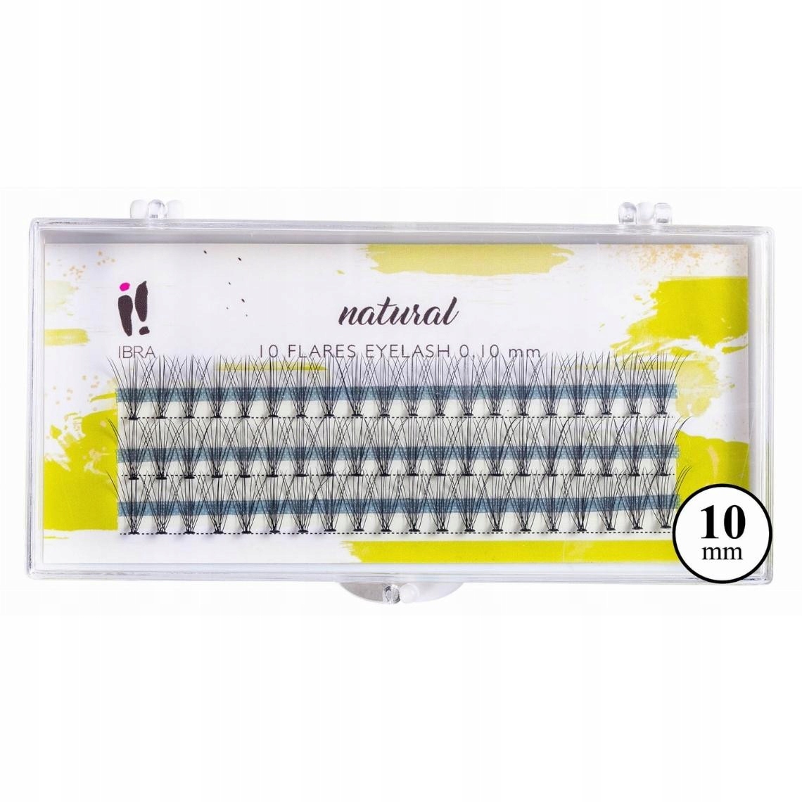 

Ibra, Kępki rzęs natural, knot-free 0,10-C-10mm