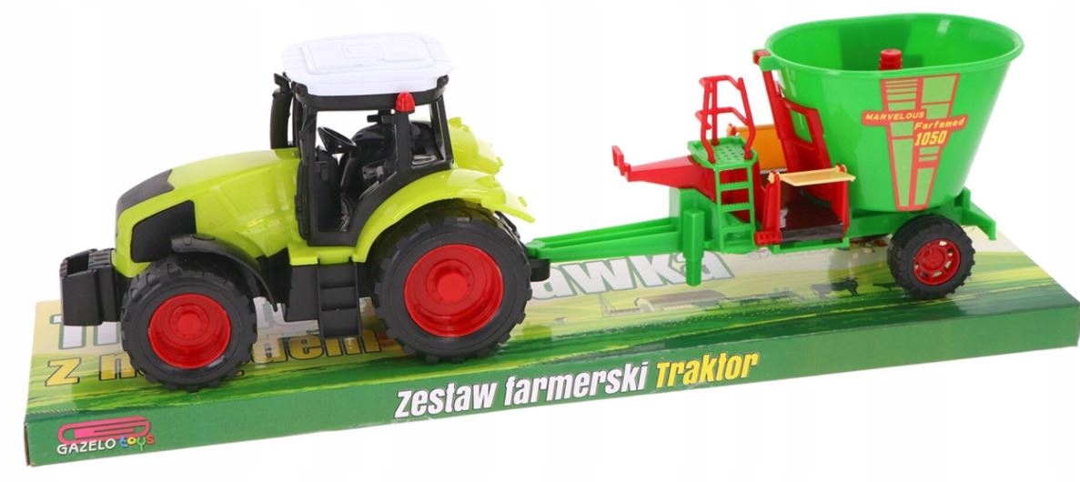 

Zestaw Farmerski Traktor maszyna rolnicza