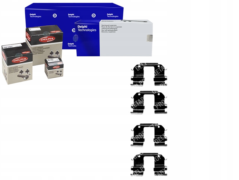 ZESTAW MONTAŻOWY KLOCKÓW DAEWOO PRZÓD MATIZ LANOS