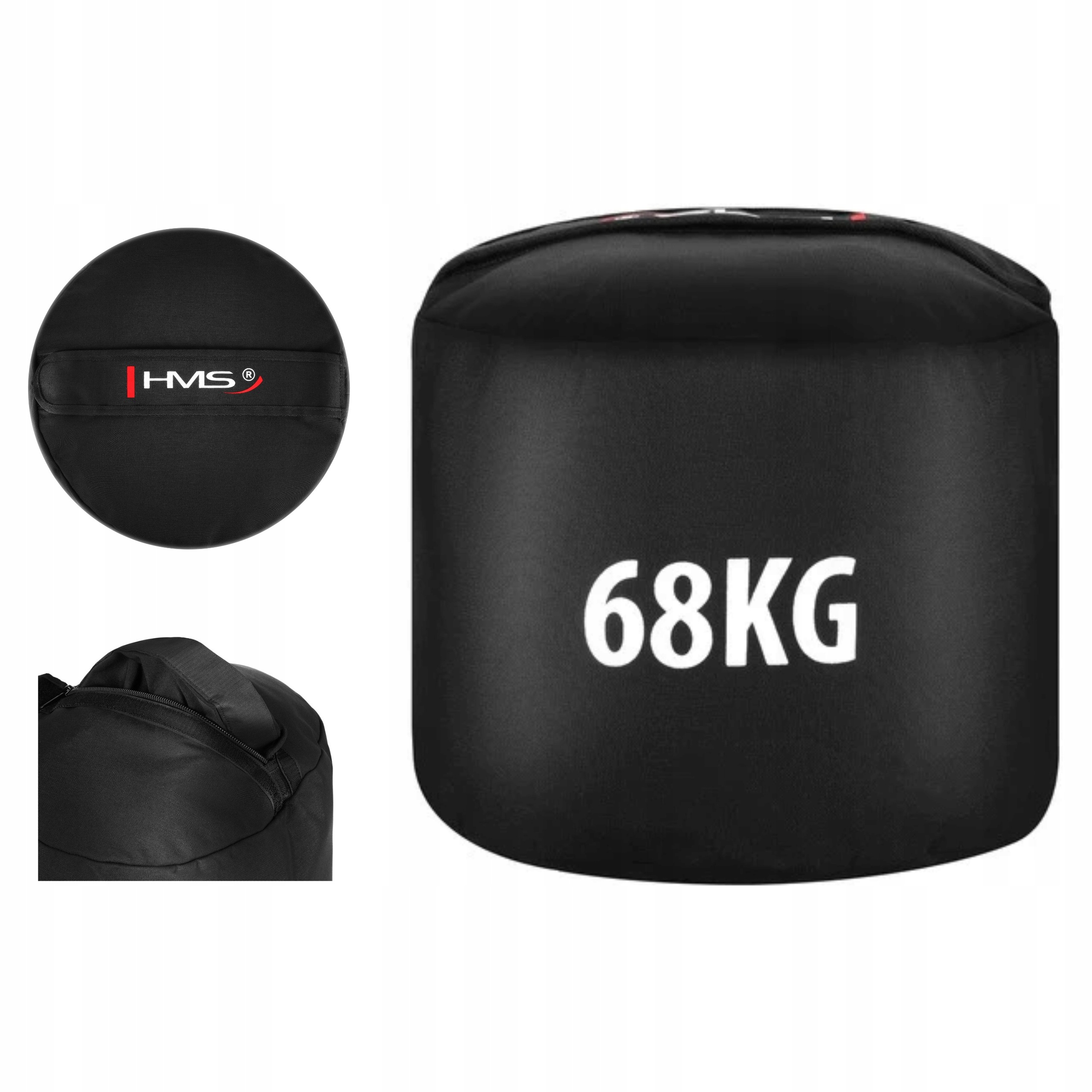 Sandbag tréninkový pro plnění vak strongman se suchým zipem, náplň 68 kg Hms