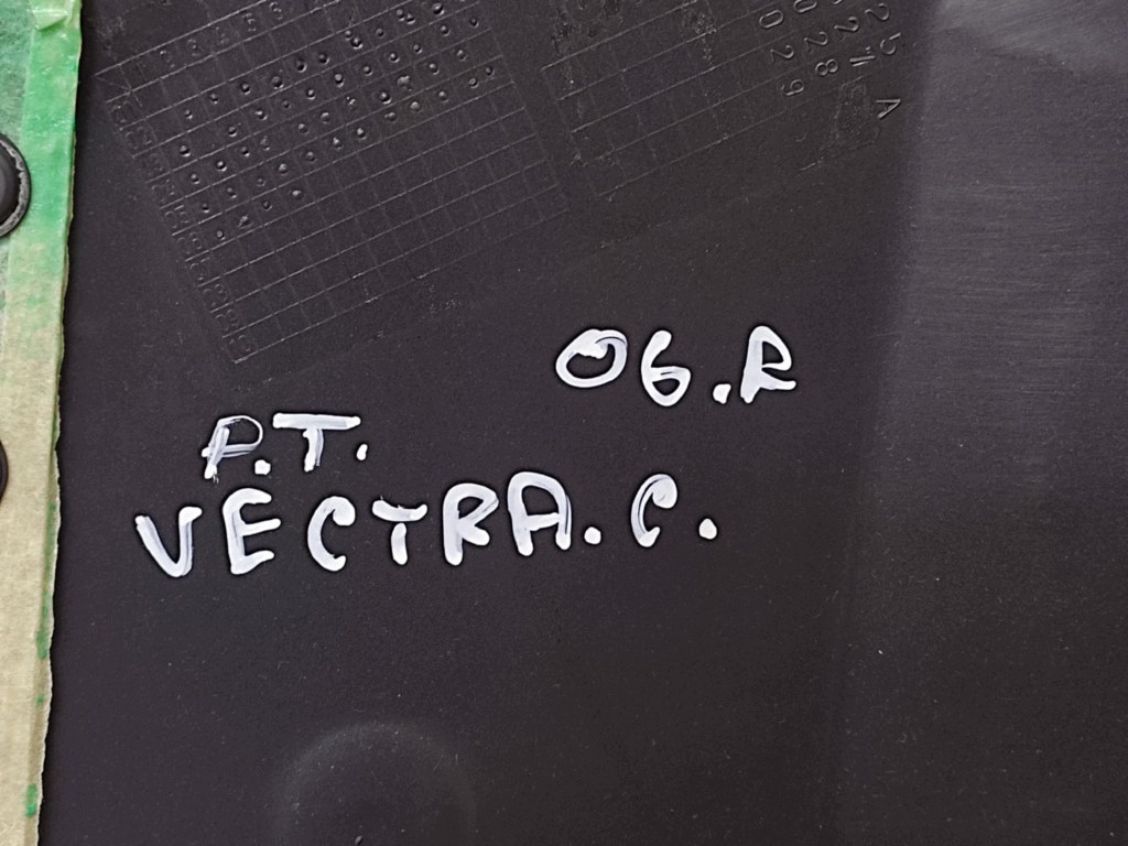 OPEL VECTRA C upholstery side door right rear part