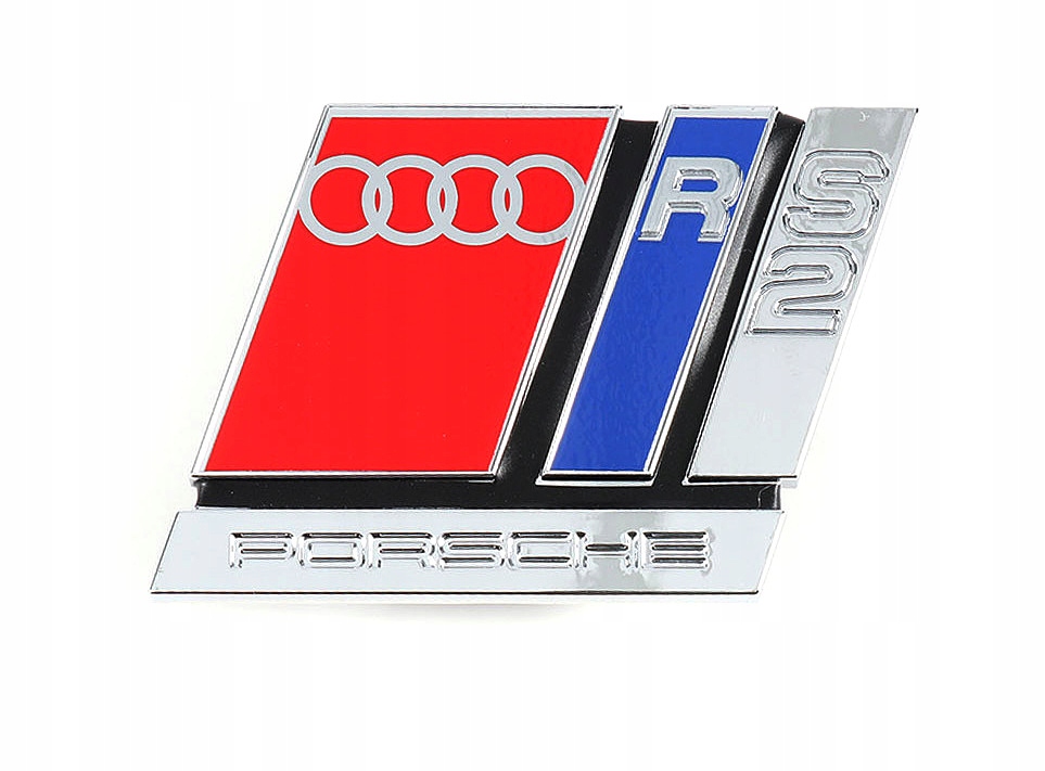 NOWY ZNACZEK EMBLEMAT PRZÓD AUDI 80 RS2