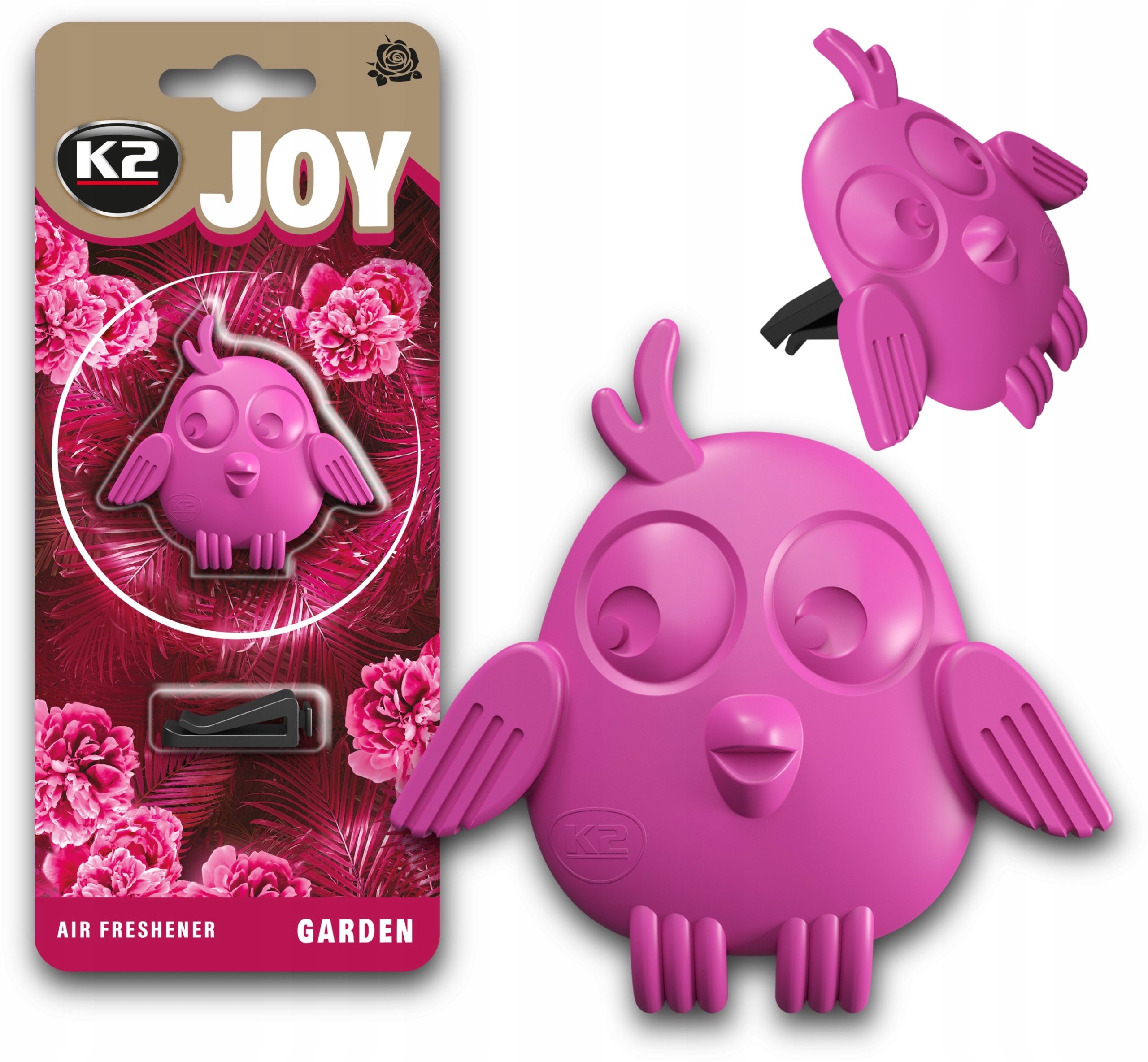 

K2 Joy Garden odświeżacz do auta w kratkę nawiewu