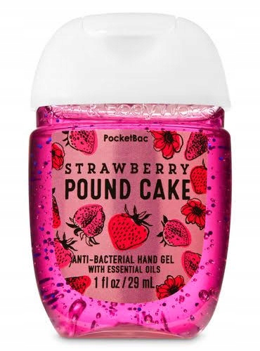 Bath&body _strawberry Pound Cake_ Żel Do Rąk