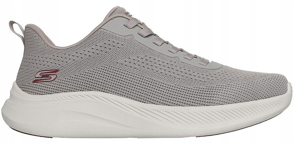 Šedé Pánské Nazouvací Běžecké Boty Z Měkké Síťoviny Skechers 43