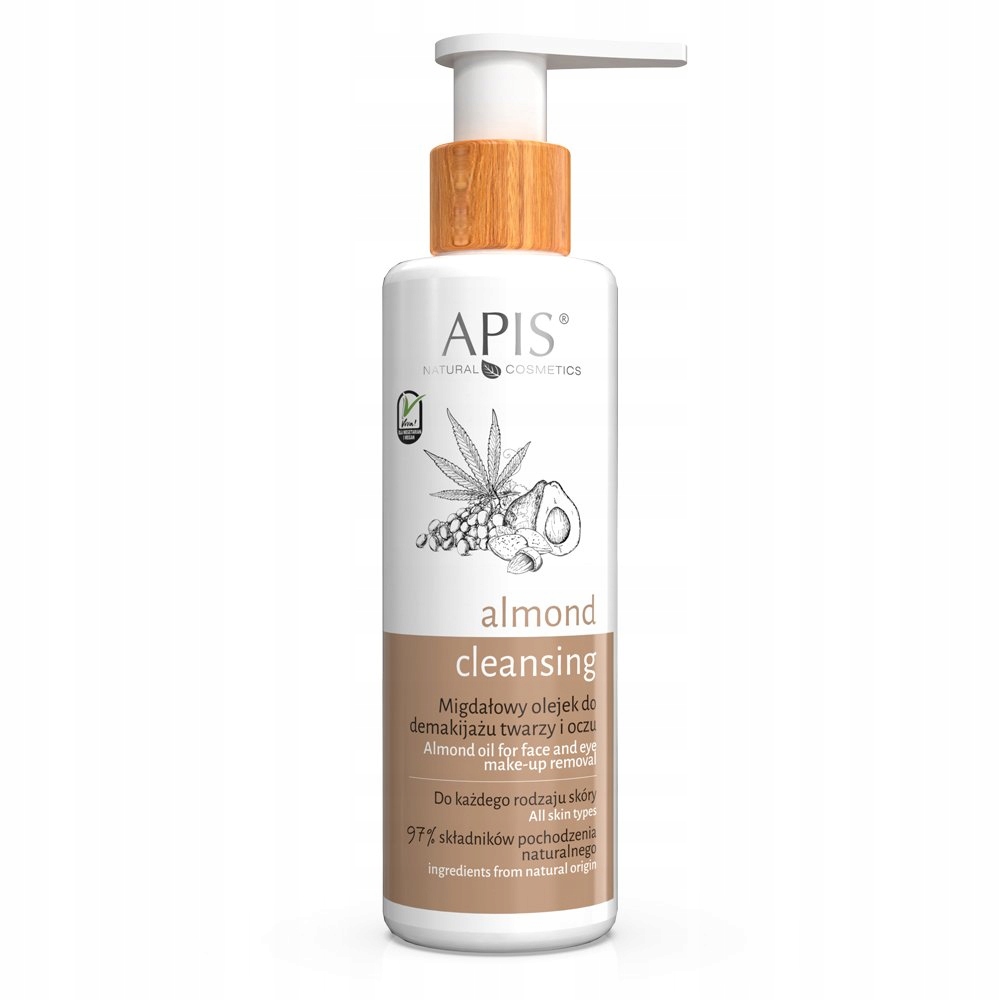 

Apis Almond Migdałowy olejek do demakijażu, 150ml