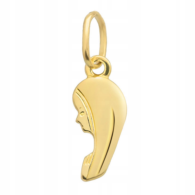 ZŁOTY MEDALIK MADONNA FATIMSKA NA CHRZEST KOMUNIE