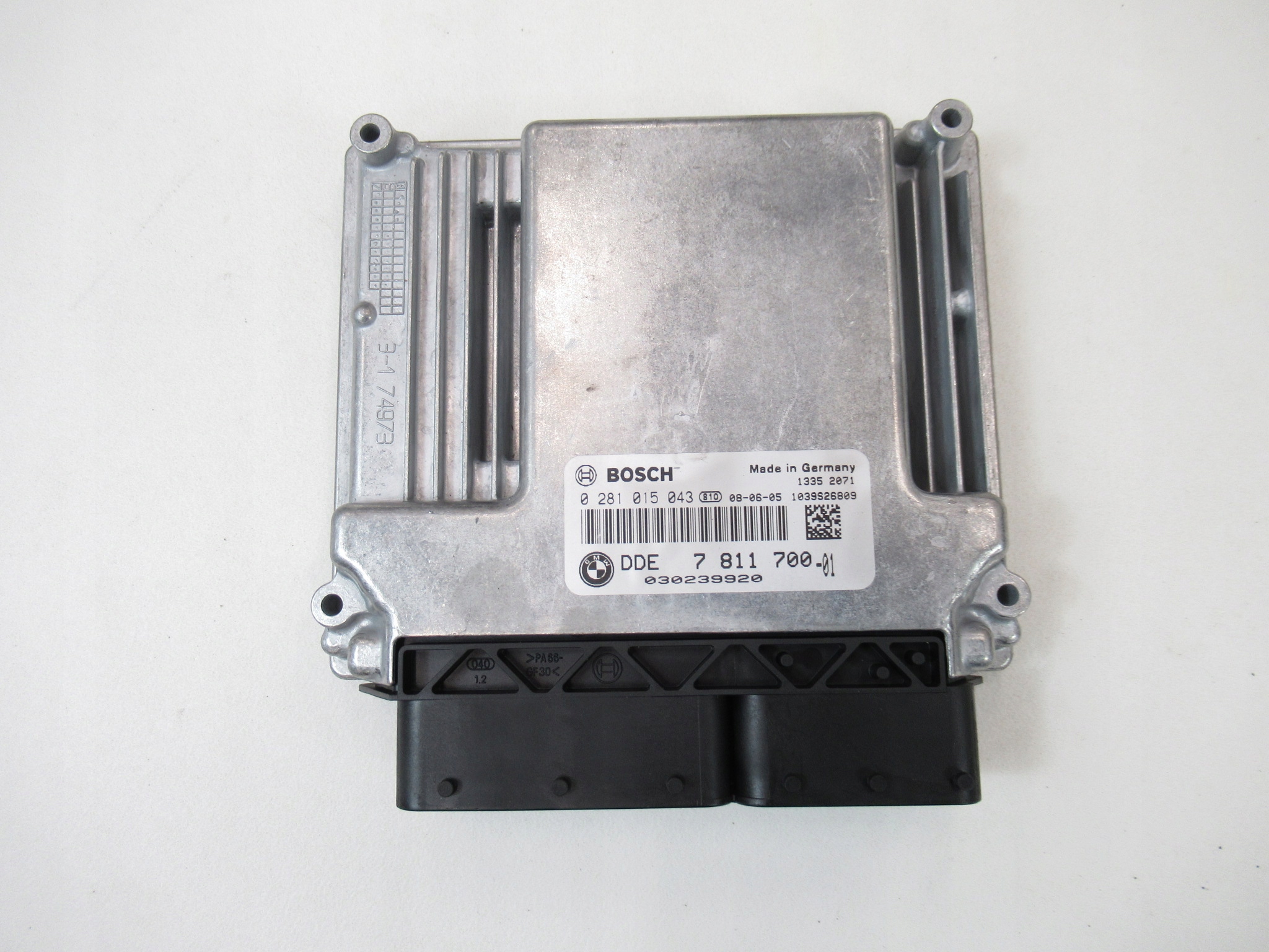 computer control unit BMW e60 e61 2.0 177 km N47 LCI