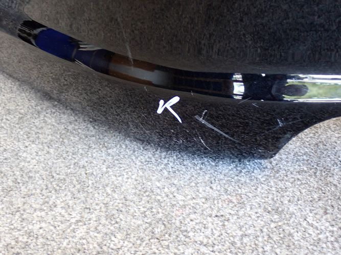 PORSCHE CARRERA 997 04- bumper rear rear part