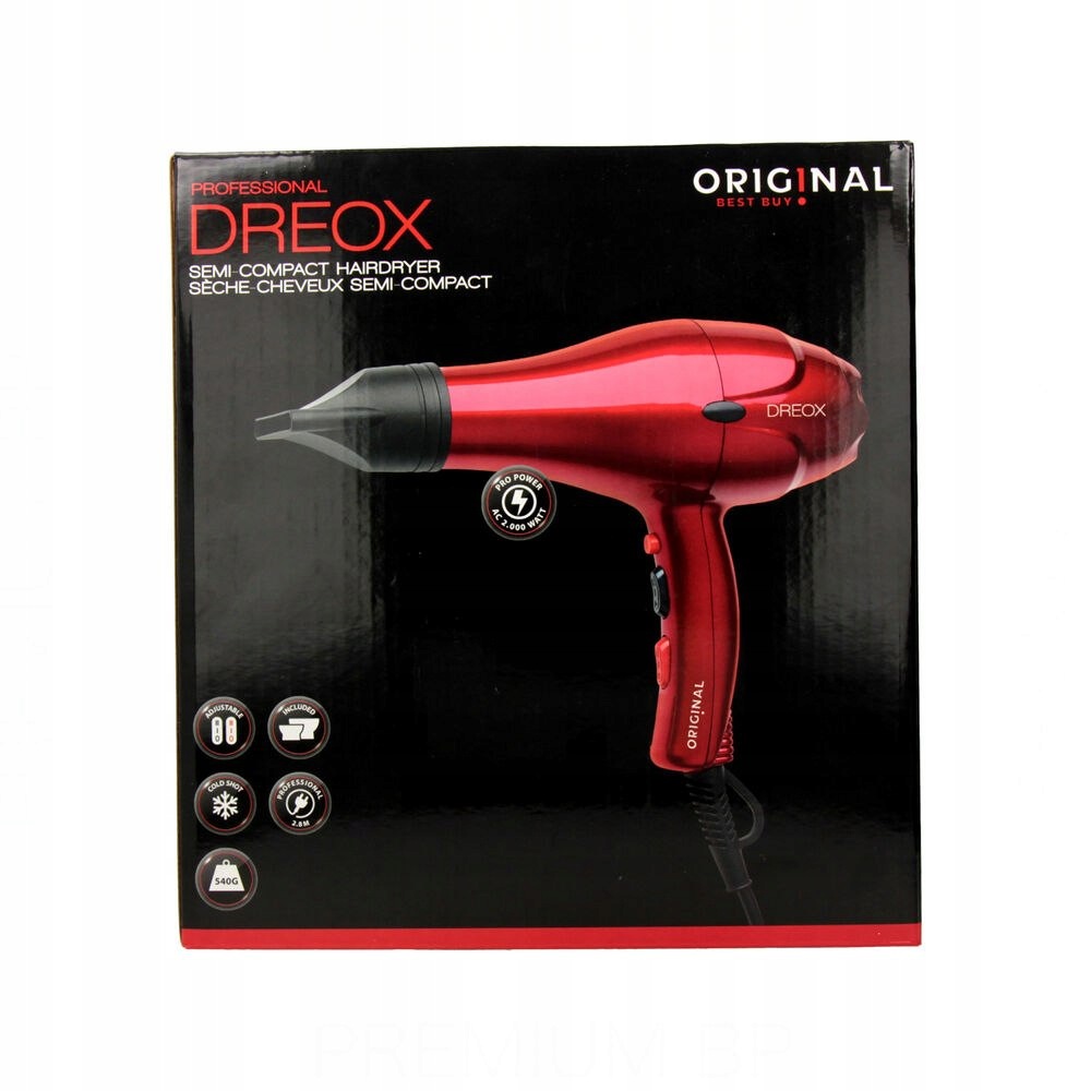 Vysoušeč vlasů Sinelco Original Dreox