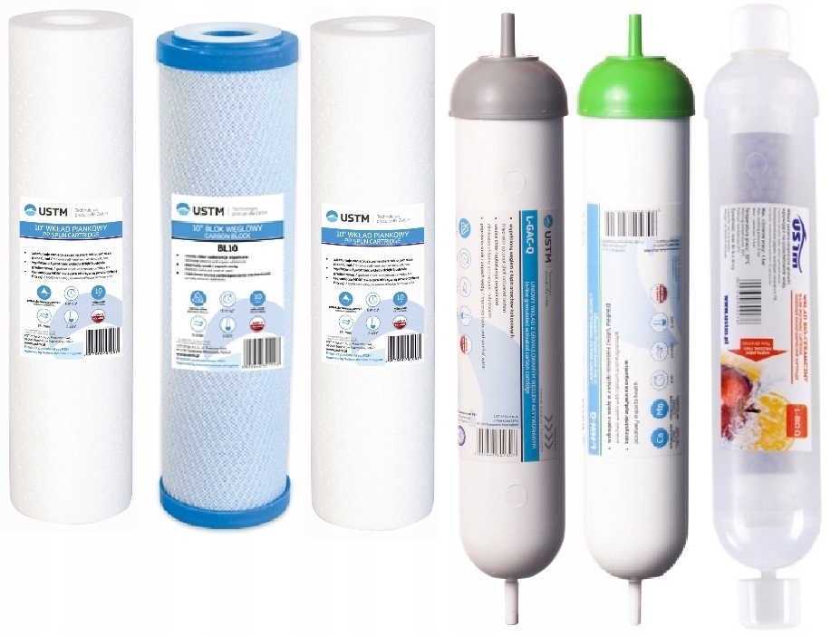 Sada náplní pro RO7, RO8 od firmy UST-m