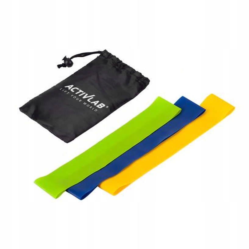 

Zestaw 3 gum Mini Band Activlab Gumy Do Ćwiczeń