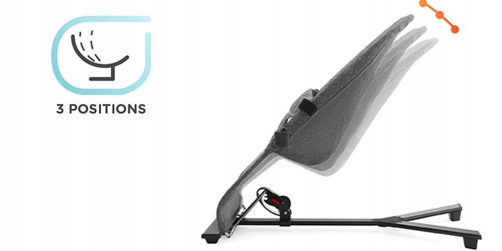 Kinderkraft Mimi - leżaczek bujaczek dla niemowląt Długość (cm) 72