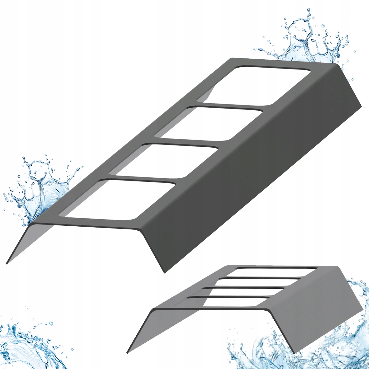 Stínidlo na lampu mj. Aii 901 Max Skos 89x12,5 cm Kryt akvarijní lampy