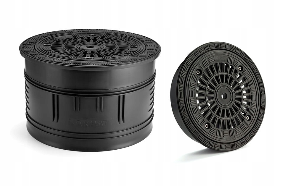 Pokrywa z kielichem i wizjerem deszczowym ⌀ 315