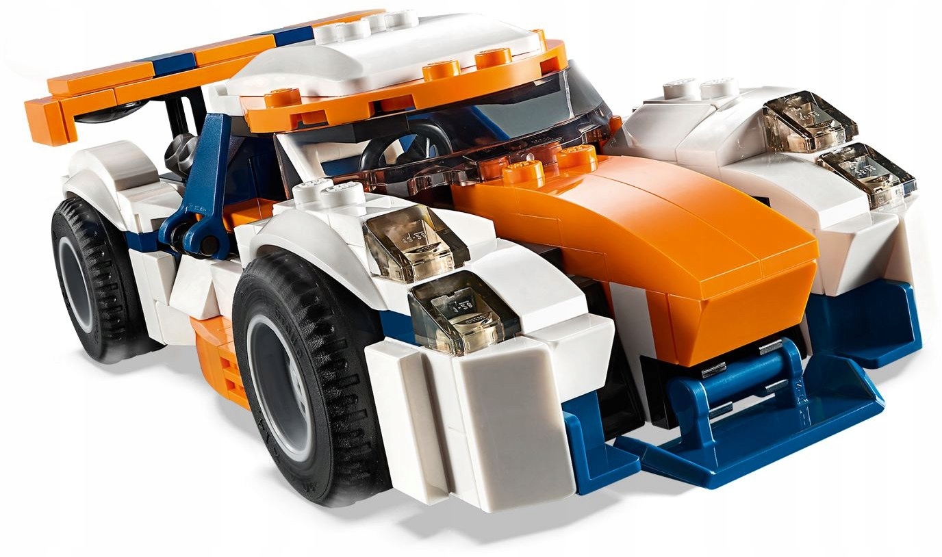 LEGO CREATOR 31089 Słoneczna Wyścigówka Samochód 3w1 Łódka Kabriolet Numer produktu 31089