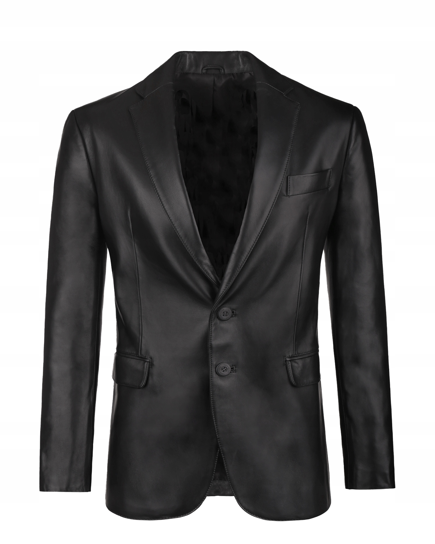 Černá Pánská Kožená Sako Colin XXL Tomskór
