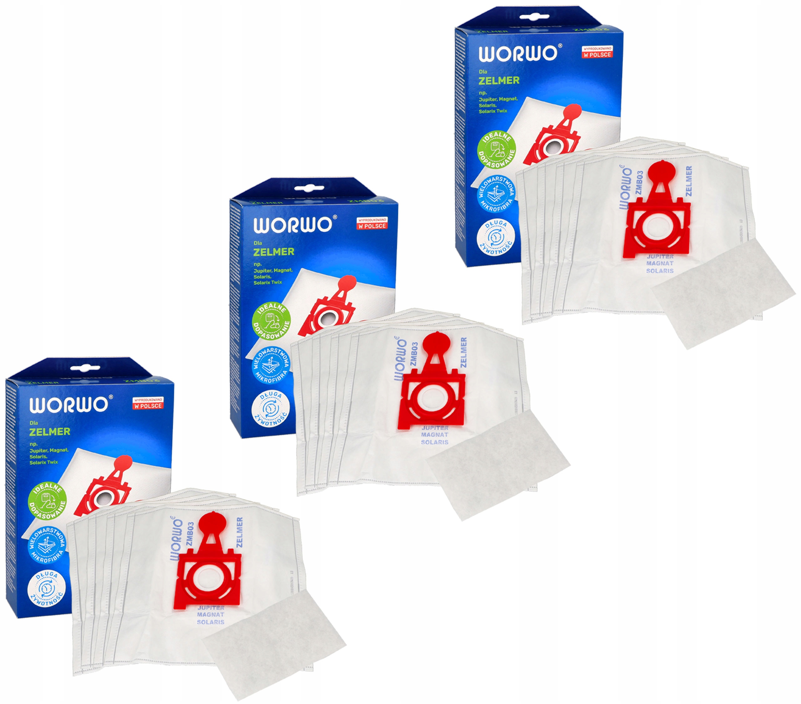 WORKI DO ODKURZACZA ZELMER JUPITER ZVC425HT